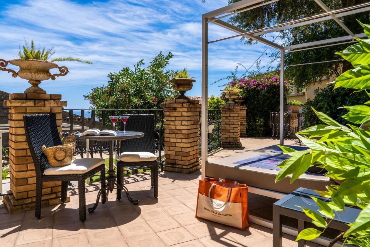Hotel Villa Carlotta Taormina Exterior photo